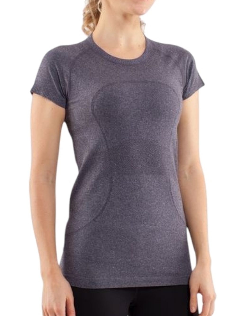 Lululemon Swiftly Tech Short Sleeve Crew Women 6 Grey Athletic